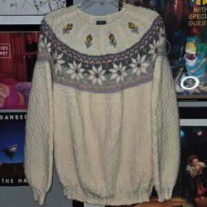 vintage dale of norway wool knit sweater